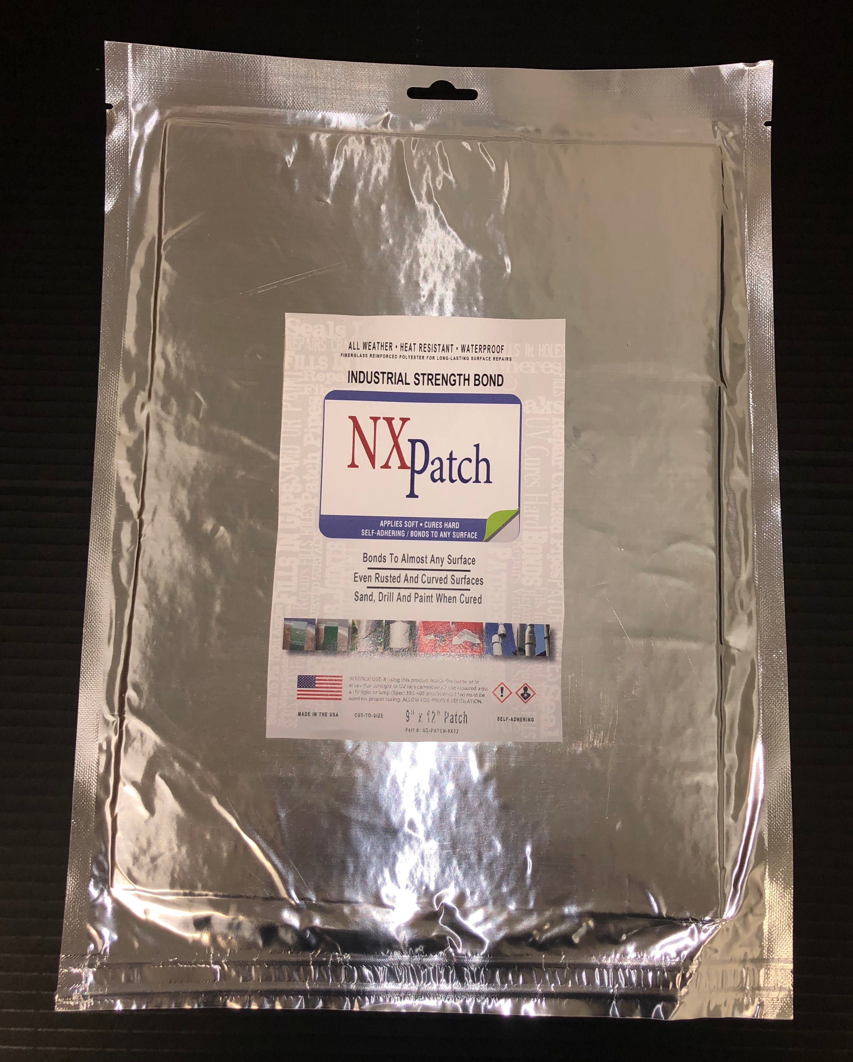 NXKEM UV Peel-n-Patch -9"X12" - 2 Pack