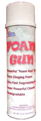 Foam Gun Power Foam Cleaner & Degreaser - 4 Cans