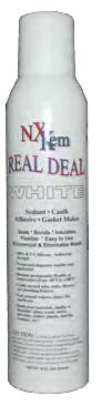 Real Deal White RTV Caulking Silicone - 2 Cans