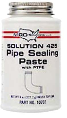 Solution 425 Pipe Seal Paste w/PTFE - 8 oz - 2 Units