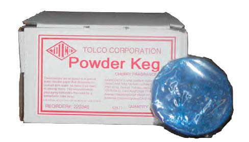 Powder Keg Toss In Blocks for Sewer Grease Traps - Box of 12
